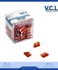 فیوز دوپایه سایز 40 قرمز 40 آمپر vcl