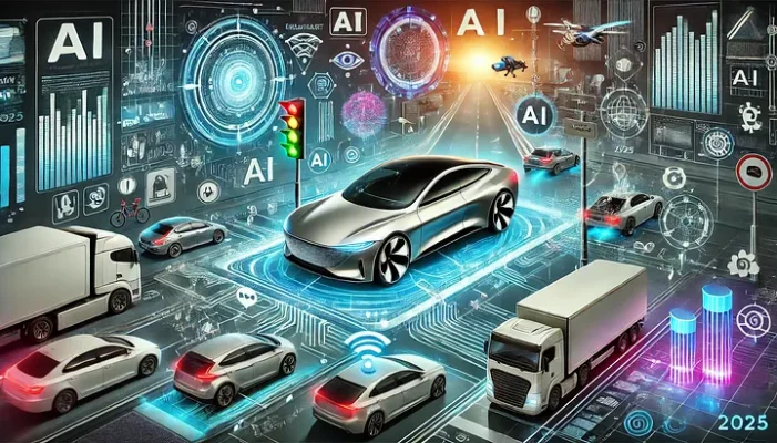 تأثیر تکنولوژی هوش مصنوعی بر صنعت خودرو و قطعات آن در سال 2025