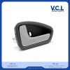 دستگیره درب بازکن داخلی چپ طوسی روکش استیل پراید 131/132 vcl